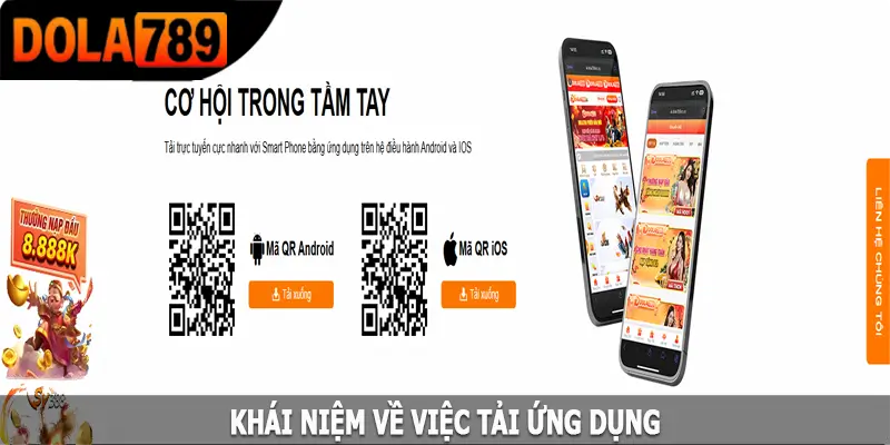 Khái niệm về việc tải app Dola789